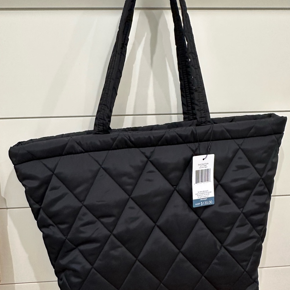 Vera Bradley Outlet East/West Quilted Tote Bag